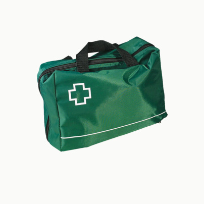 Första Hjälpenväska med reklamtryck