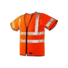 Varselväst EN ISO 20471 Klass 3 STD Tumnagel bild 1