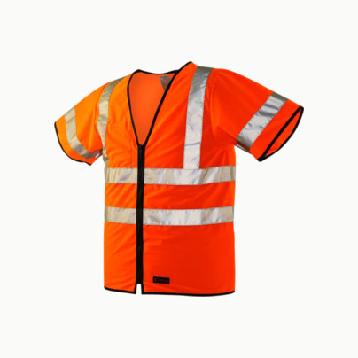 Varselväst med tryck