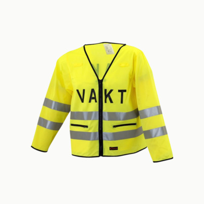 Reflexjack för vakter
