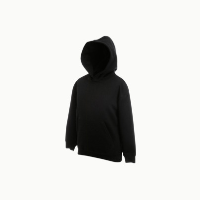 Tjocktröjor med huva och framficka för barn