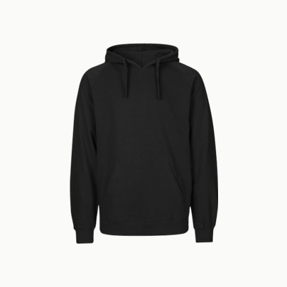 Ekologiska huvtröjor för herr och dam med tryck