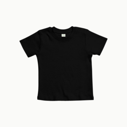 Ekologiska t-shirts för småbarn med reklamtryck