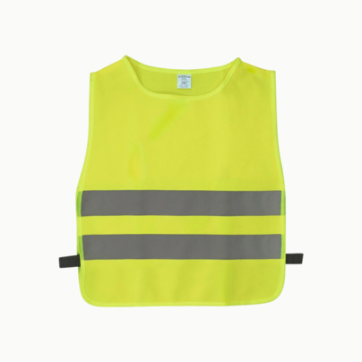 Lagvästar för barn med reklamtryck