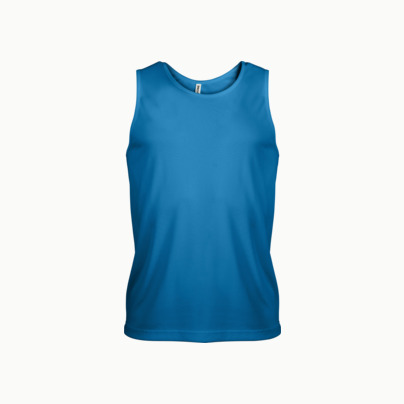 Herrlinnen av funktionsmaterial med reklamtryck