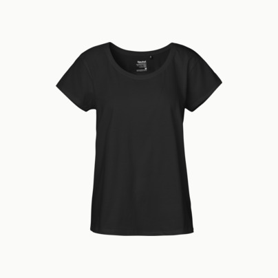 T-shirts med ledig passform - med reklamtryck