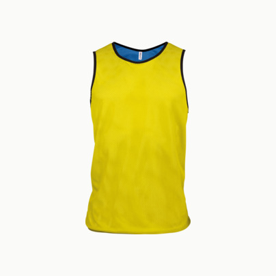 Vändbara lagvästar med reklamtryck