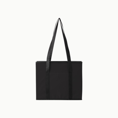 Vikbara bilväskor med reklamtryck