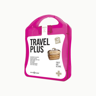 Travel plus aid kit med reklamtryck