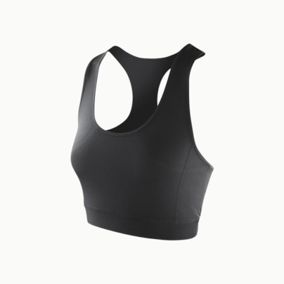 Racer back BH:ar med reklamtryck