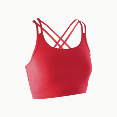 Sport-BH:ar med annorlunda rygg - med reklamtryck