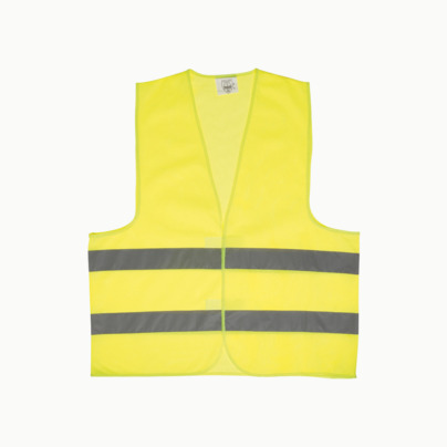 Reflexvästar med kardborrestängning för vuxna med eget reklamtryck