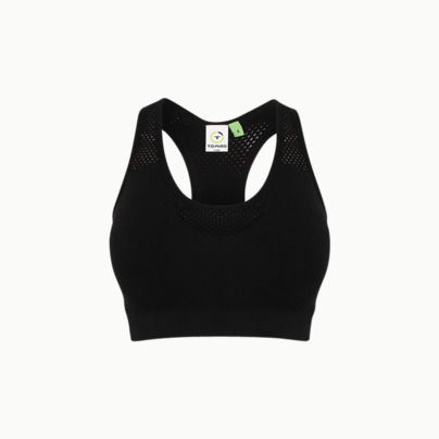 Sömlösa sporttoppar med reklamtryck