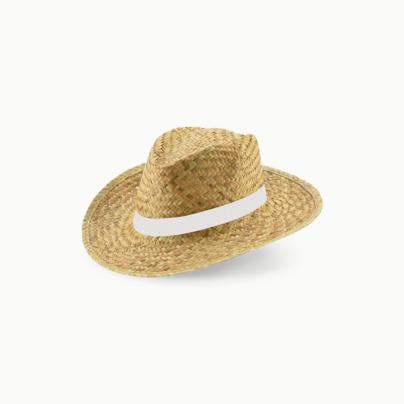 Hatt i skön sommarstil med transfertryck