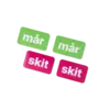 Kylskåpsmagnet Formskuren Tumnagel bild 5
