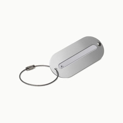 Bagagaebricka i metall