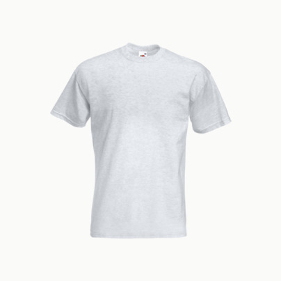 Kraftig t-shirt med reklamtryck