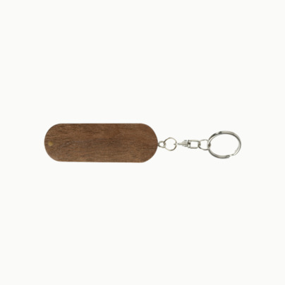Eko twist USB-minne i bambu med reklamtryck