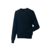 Stickad Pullover V-neck Tumnagel bild 2