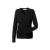 Stickad Pullover V-neck Tumnagel bild 3