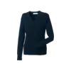Stickad Pullover V-neck Tumnagel bild 4