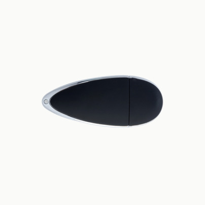 Usb-minne format som en droppe i gummi