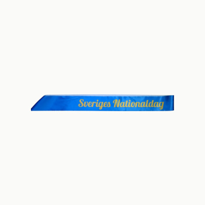 Egna mått på ordensband med tryck - egen logo