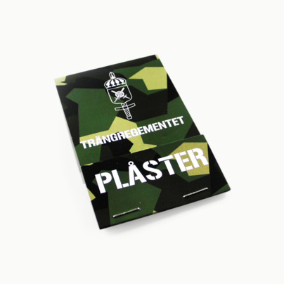 Plåster med stora tryckmöjligheter