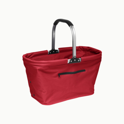 Shopping- och picknickkorg med eget tryck