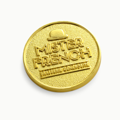 Mynt med egen logo
