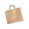 Jute Jumbo Shopper Tumnagel bild 1