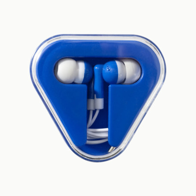 In-ear hörlurar i praktisk förpackning