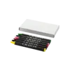Färgkritor 6-pack Tumnagel bild 1