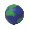 Stressboll Jordglob Tumnagel bild 1
