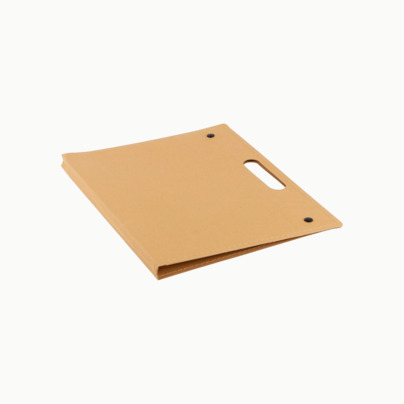 Miljövänliga konferensmappar med block, blad och penna - med reklamtryck