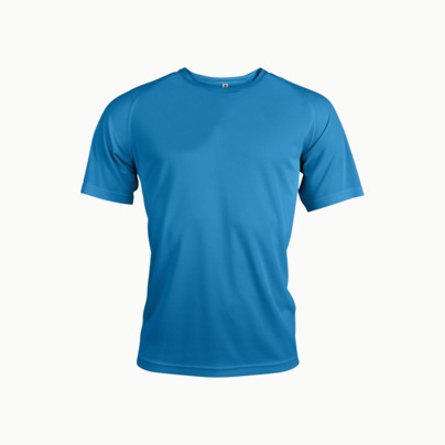 Sport t-shirts i många färger för herrar - med reklamtryck