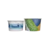 Glassbägare Ice Cream Cup Tumnagel bild 1
