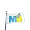Flagga Flaggstång Tumnagel bild 1