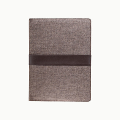 Linkonferensfodral i A4-format med reklamtryck