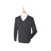 Henbury Finstickad V-neck Tumnagel bild 2