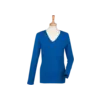 Henbury Finstickad V-neck Tumnagel bild 13