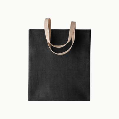 Miljövänliga jutebagar med reklamtryck