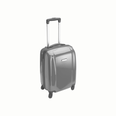 4-hjuls trolley med reklamtryck