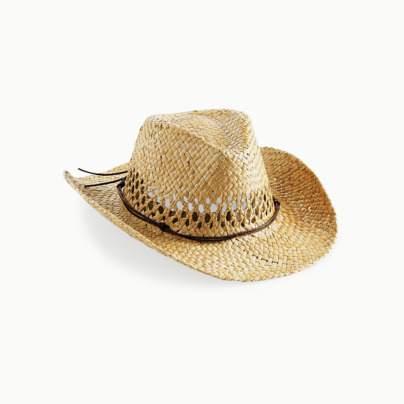 Unisex stråhattar i cowboystil