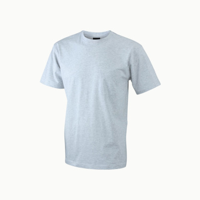 T-shirts med bröstficka i matchande färg - med reklamtryck