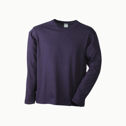 Långärmade t-shirts i herr-, dam- & barnmodell med reklamtryck
