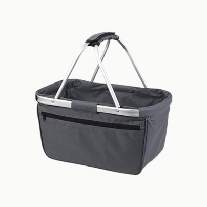 Shopping- & picknickkorg med reklamtryck