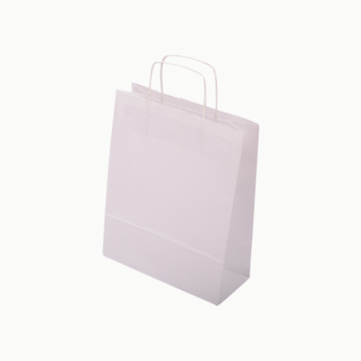 Papperspåsar i ekomaterial med reklamtryck