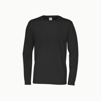 Långärmade eko t-shirts med reklamtryck