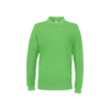 EKO Pikétröja LS Fairtrade bomull Tumnagel bild 3